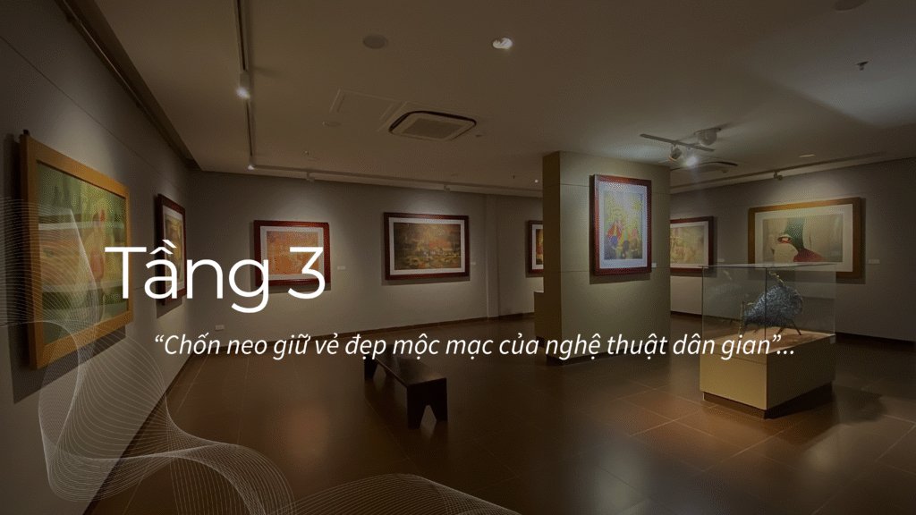 Tầng 3 tại Bảo tàng mĩ thuật Đà Nẵng