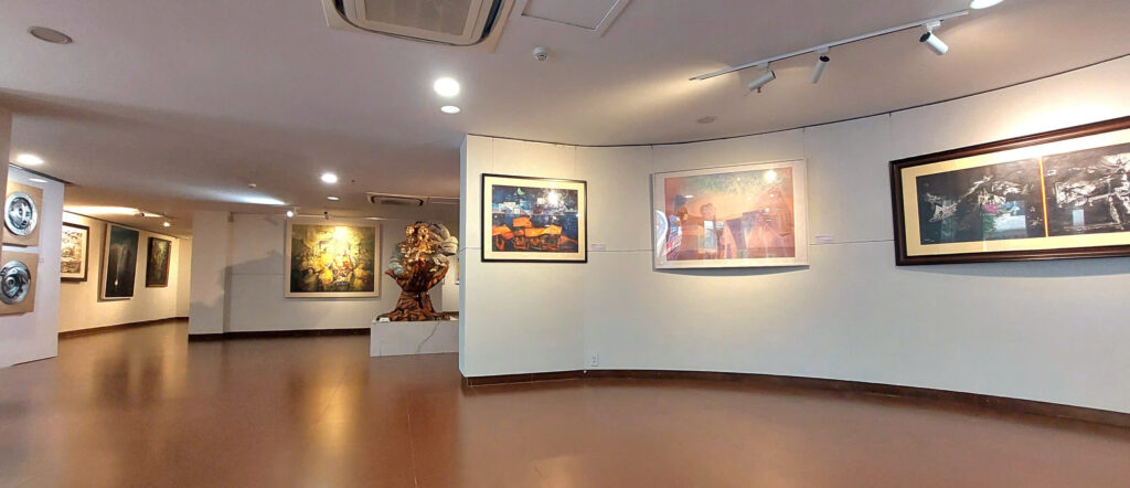 không gian độc đáo của bảo tàng mỹ thuật Đà Nẵng