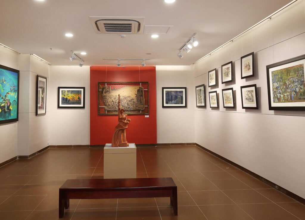 Khu trưng bày mỹ thuật truyền thống